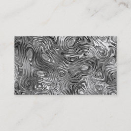 Tarjeta de presentación de impresión con molde gri