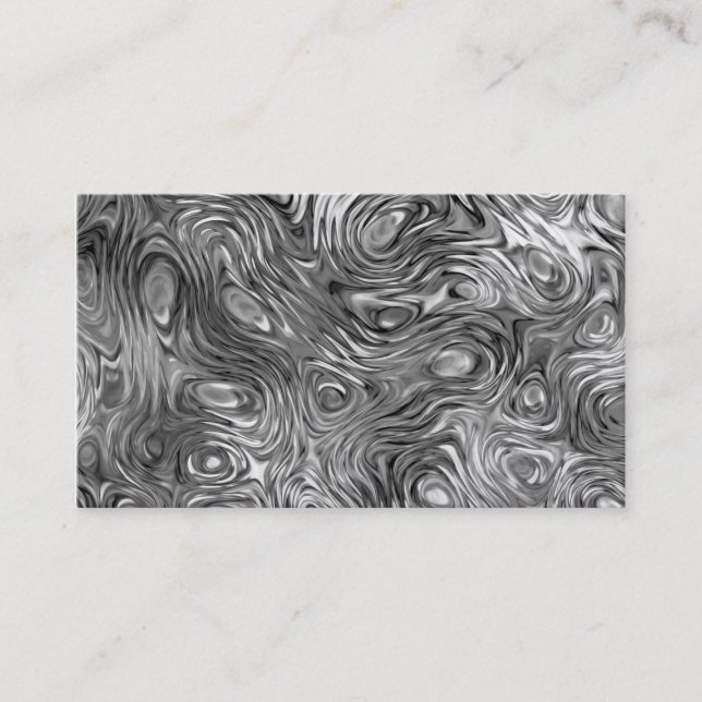 Tarjeta de presentación de impresión con molde gri (Anverso)