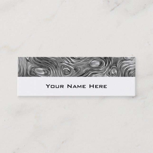 Tarjeta de presentación de impresión con papel fun (Anverso)