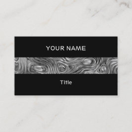 Tarjeta de presentación de impresión de papel con 