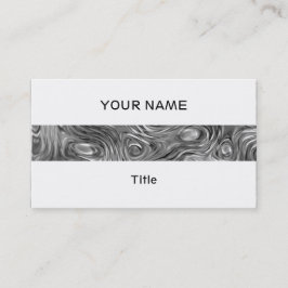 Tarjeta de presentación de impresión de papel con 