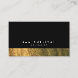 Tarjeta de presentación de información sobre el co