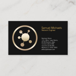 Tarjeta de presentación de Ingeniero de Red de Pun