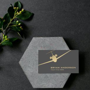 Tarjeta de presentación de Jet Airplane