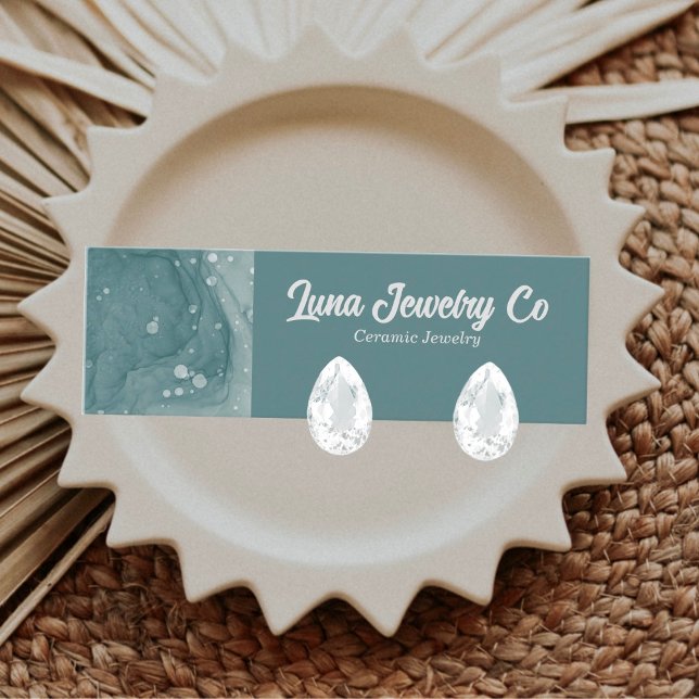 Tarjeta de presentación de joyas de tinta con burb (Subido por el creador)