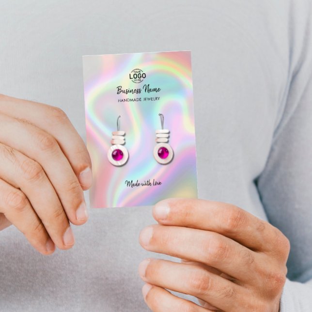 Tarjeta de presentación de joyería con logotipo ho (Subido por el creador)