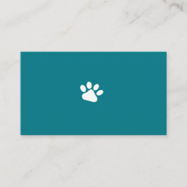 Tarjeta de presentación de juguetes para perros ve