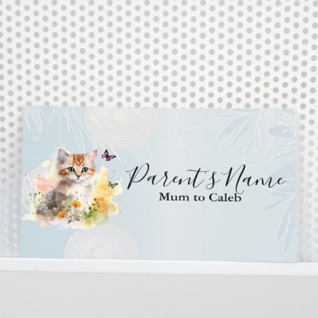 Tarjeta de presentación de Kitten & Butterflies (Subido por el creador)