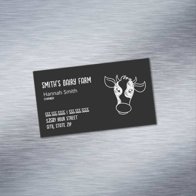 Tarjeta de presentación de la granja lechera (In Situ)