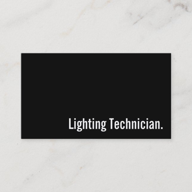 Tarjeta de presentación de la industria cinematogr (Anverso)