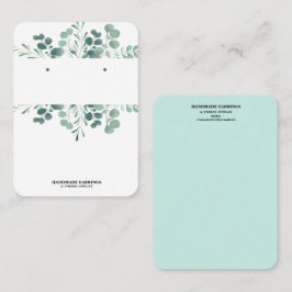 Tarjeta de presentación de la pantalla de energía