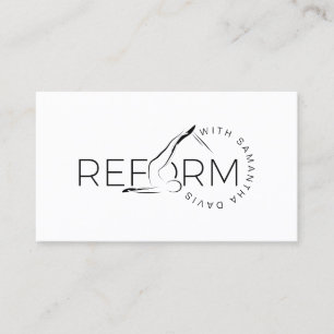 Tarjeta de presentación de la reforma de Pilates I