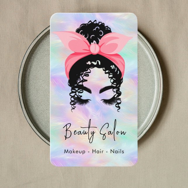 Tarjeta de presentación de la Salón de Belleza Opa (Subido por el creador)