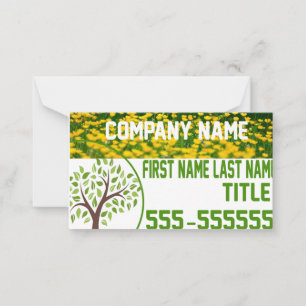  Tarjeta de presentación de Lawn Care