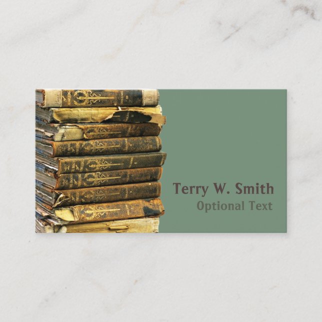 Tarjeta de presentación de libros (Anverso)