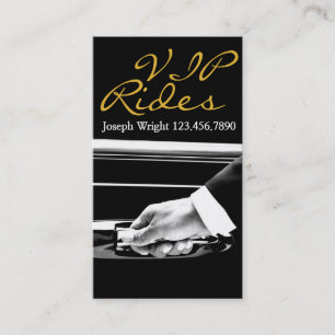 Tarjeta de presentación de Limousines Limo Car Ser