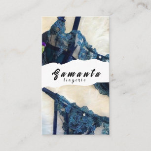 Tarjeta de presentación de Lingerie