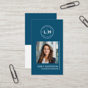 Tarjeta de presentación de logotipo personalizado 