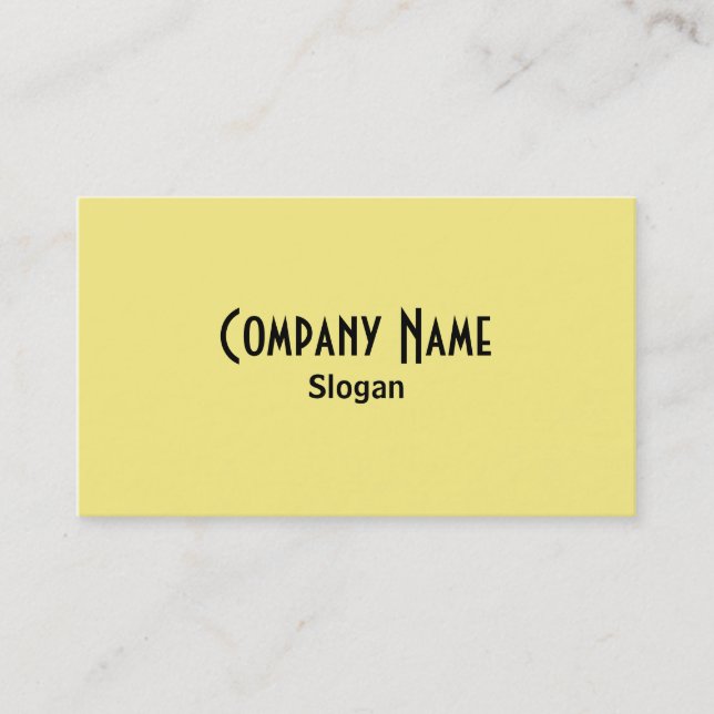 Tarjeta de presentación de maíz (Anverso)