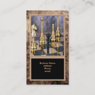 Tarjeta de presentación de marketing