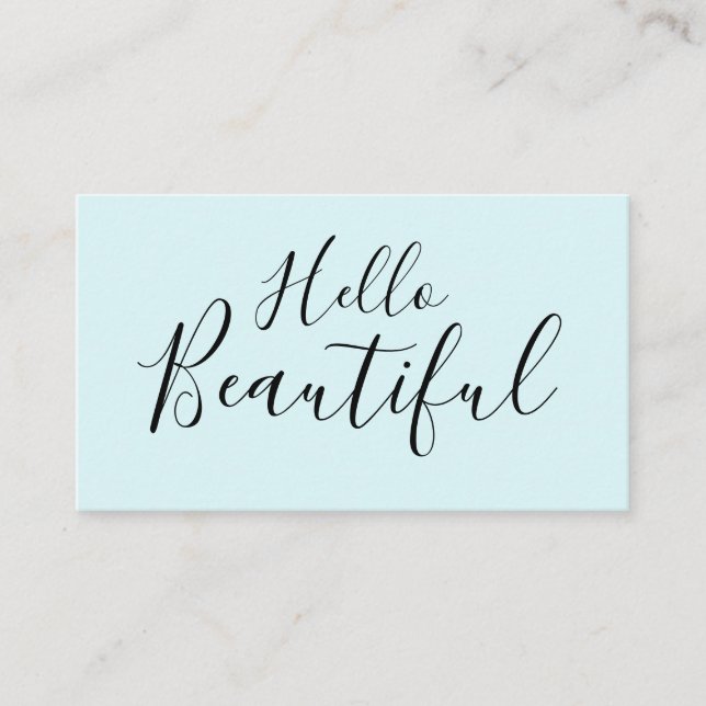 Tarjeta de presentación de moda para artistas de m (Anverso)