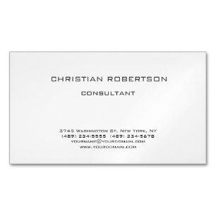 Tarjeta de presentación de Moda profesional de col