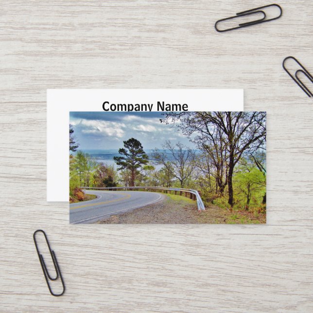 Tarjeta de presentación de Mountain Roads (Anverso/Reverso In Situ)