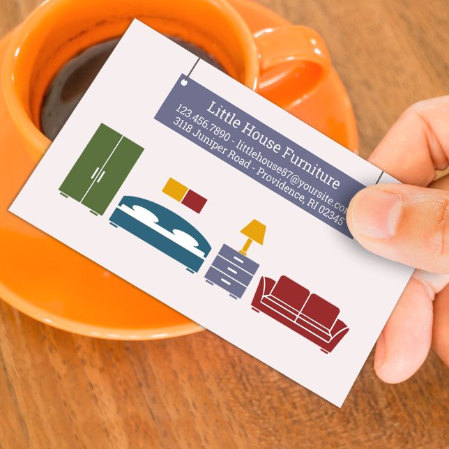 Tarjeta de presentación de muebles (Subido por el creador)