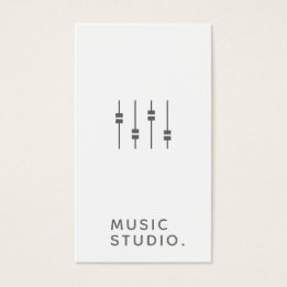 Tarjeta de presentación de Music Studio