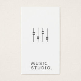 Tarjeta de presentación de Music Studio