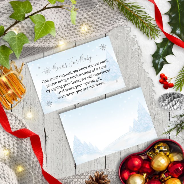 Tarjeta de presentación de Navidad para Baby Showe (Subido por el creador)