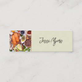 Tarjeta de presentación de negocios para Chef/Comi