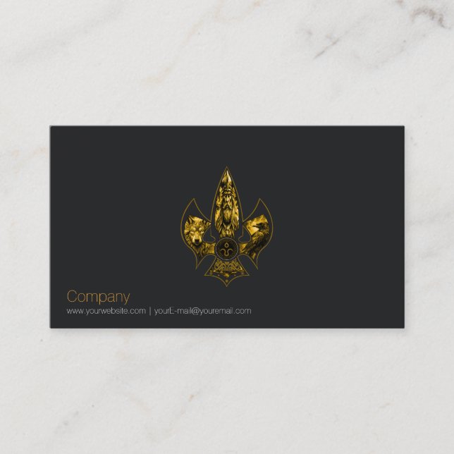 Tarjeta de presentación de Norse Spear (Anverso)