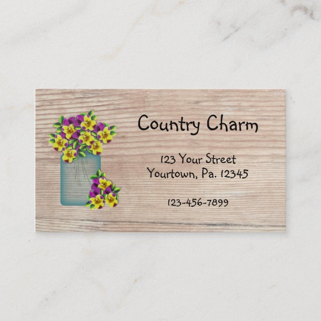 Tarjeta de presentación de paneles de país (Anverso)