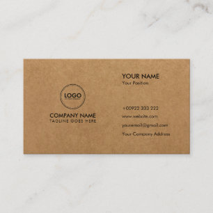 Tarjeta de presentación de papel para embarcación 