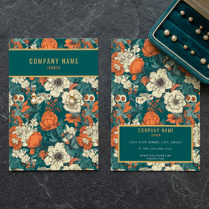 tarjeta de presentación de pendientes de zumbido d