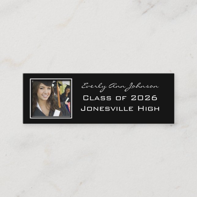 Tarjeta de presentación de perfil de imágenes seni (Anverso)