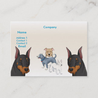 Tarjeta de presentación de perfil K9