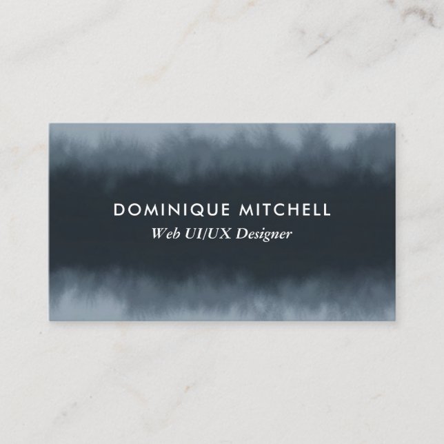 Tarjeta de presentación de Personalizable de color (Anverso)