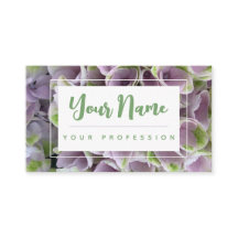 Tarjeta de presentación de personalizable Mauve & 