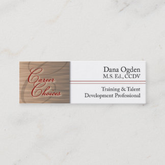 Tarjeta de presentación de Personalizado