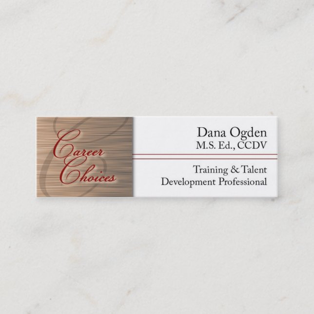 Tarjeta de presentación de Personalizado (Anverso)
