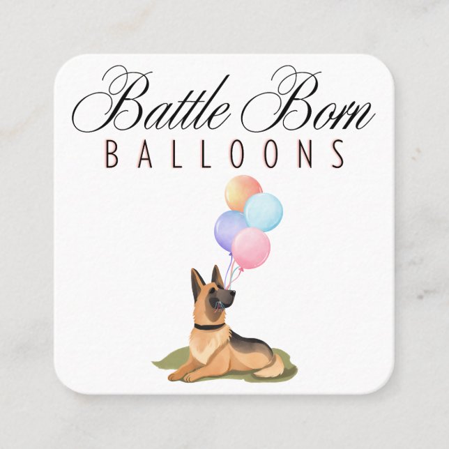 Tarjeta de presentación de personalizado Battle Bo (Anverso)