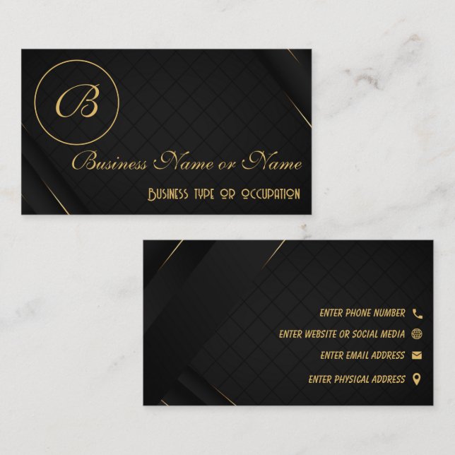 Tarjeta de presentación de Personalizado de planti (Anverso / Reverso)