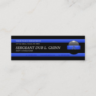 Tarjeta de presentación de Personalizado de Sargen