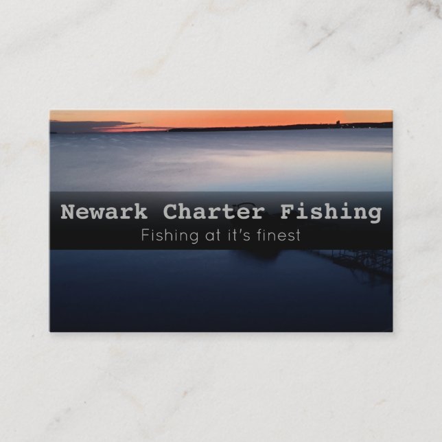 Tarjeta de presentación de pesca (Anverso)