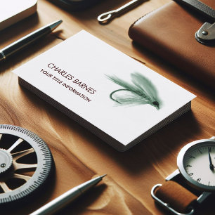 Tarjeta de presentación de Pesca por Mosca