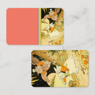 Tarjeta de presentación de Peter Rabbit