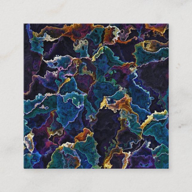 Tarjeta de presentación de Petróleo Slick (Anverso)