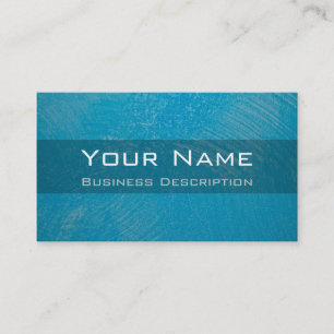 Tarjeta de presentación de pintura azul